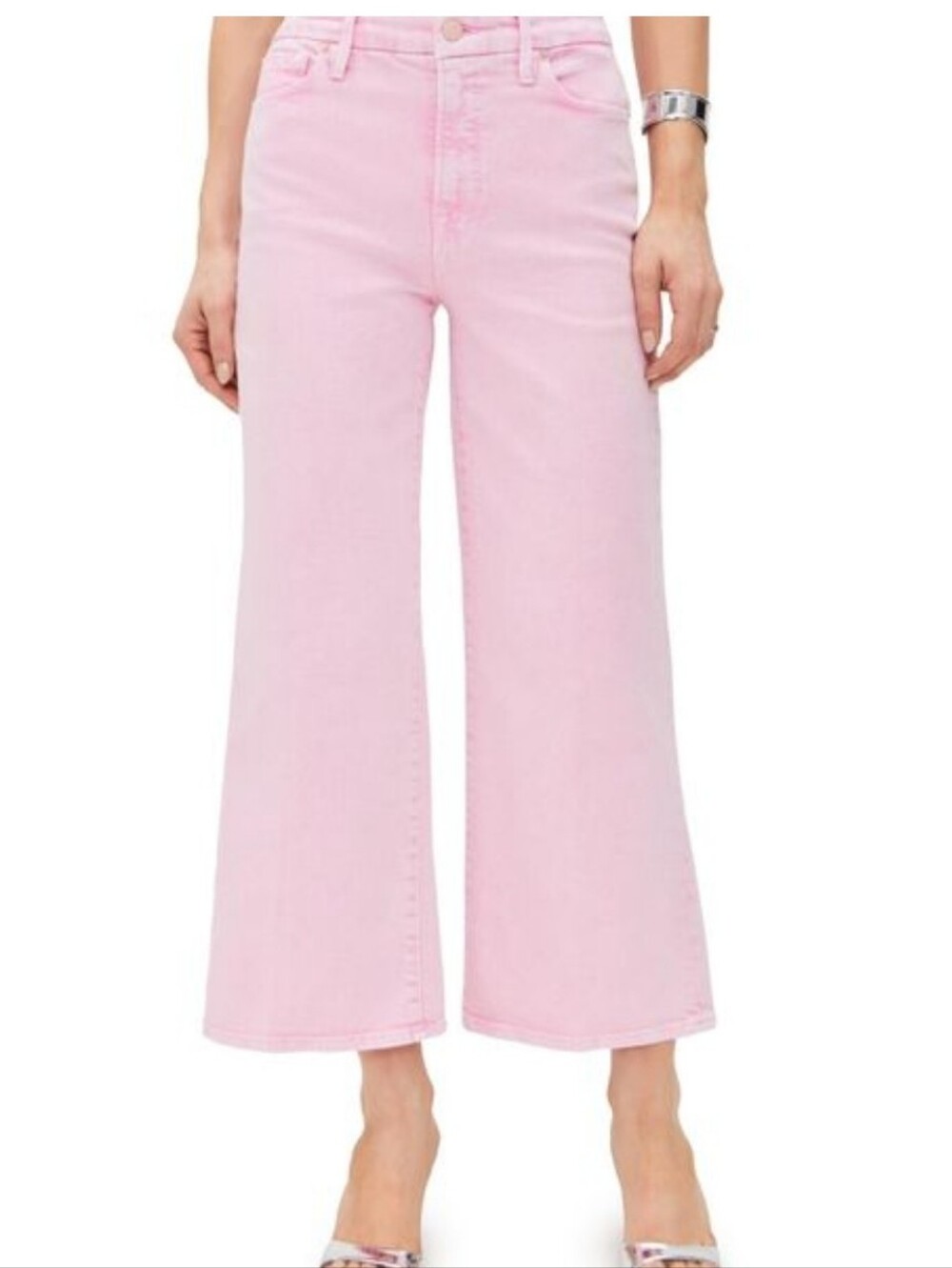 Good American Waist Palazzo Crop Jean